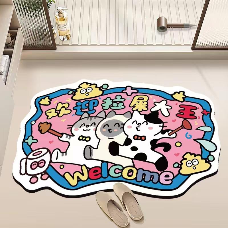 Милый мультяшный кукольный коврик для входной двери, противоскользящий износостойкий коврик для ног, коврик для ванной комнаты с диатомовой грязью 40*60cm
Милый мультяшный кукольный коврик для входной двери, противоскользящий износостойкий коврик для ног, коврик для ванной комнаты с диатомовой грязью 40*60cm
