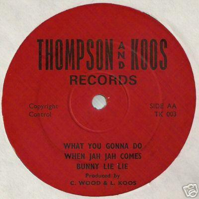 12-дюймовая пластинка BUNNY LIE LIE - Natty Youth Man / What You Gonna Do TK003 Thompson & Koos 198 - UK Reggae, Ska & Dub б/у
12-дюймовая пластинка BUNNY LIE LIE - Natty Youth Man / What You Gonna Do TK003 Thompson & Koos 198 - UK Reggae, Ska & Dub б/у