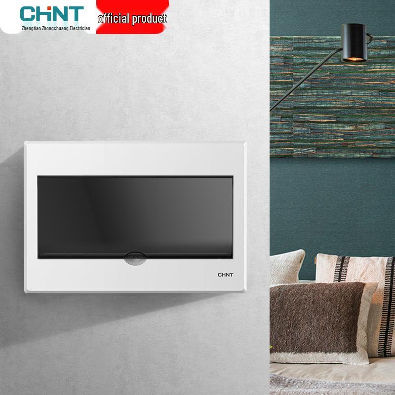 Chint Indoor Electrical Distribution Box: Flush/Surface Mounted Circuit Breaker Cabinet for Home & Engineering. 4 Circuits Surface Mounted
Chint Indoor Electrical Distribution Box: Flush/Surface Mounted Circuit Breaker Cabinet for Home & Engineering. 4 Circuits Surface Mounted