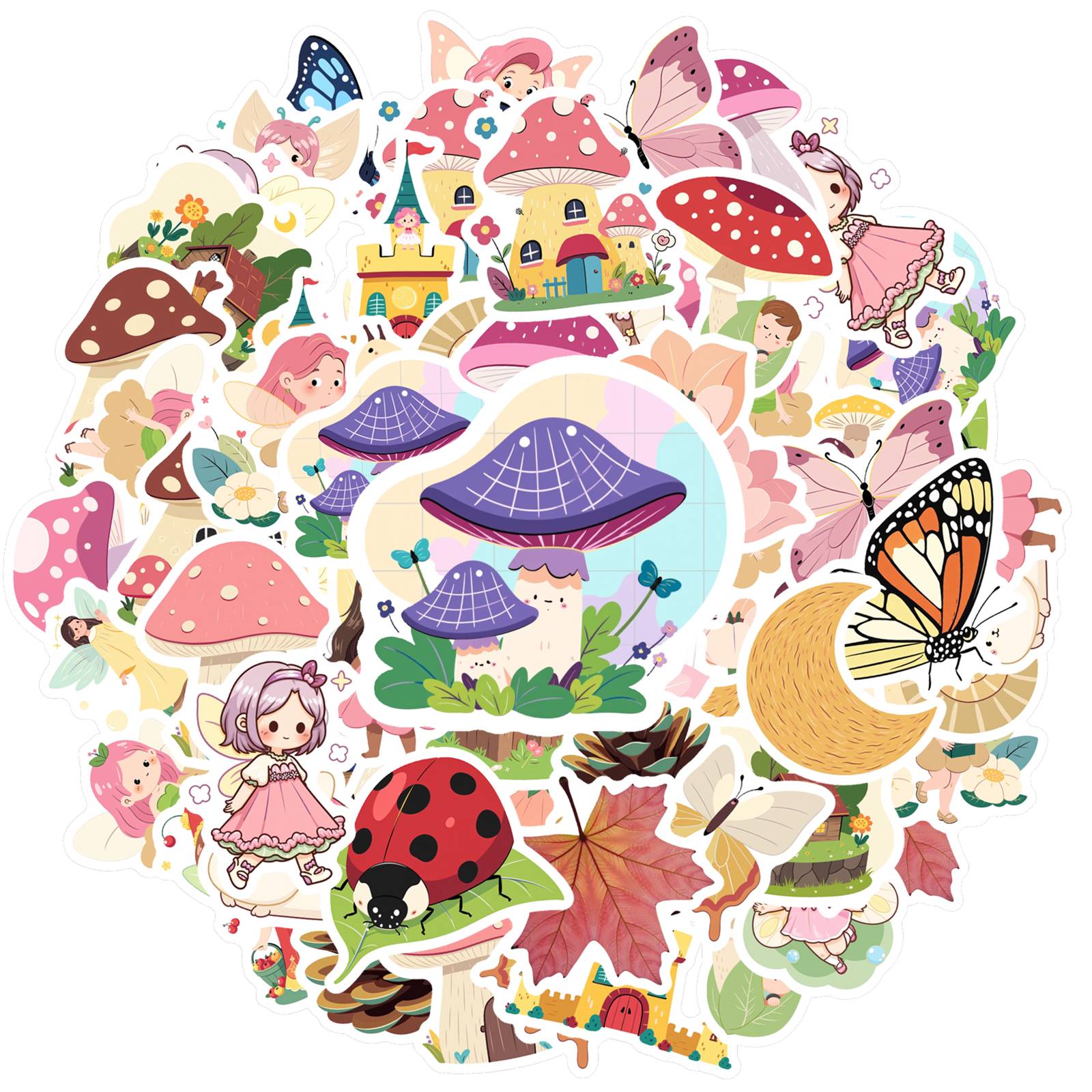 35pcs Cute Nature Stickers Whimsical Fairy Fairy Stickers Stickers For DIY Phone Guitar Laptop Notebook Suitcase Cup
35pcs Cute Nature Stickers Whimsical Fairy Fairy Stickers Stickers For DIY Phone Guitar Laptop Notebook Suitcase Cup