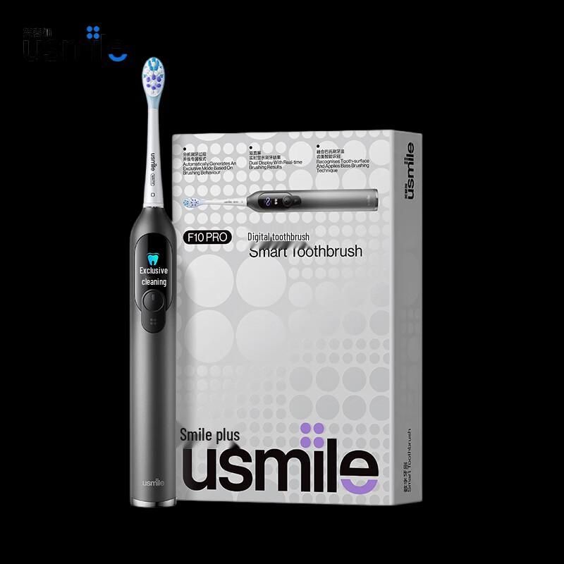 Usmile F10 PRO Dual-Screen Digital Electric Toothbrush
Usmile F10 PRO Dual-Screen Digital Electric Toothbrush