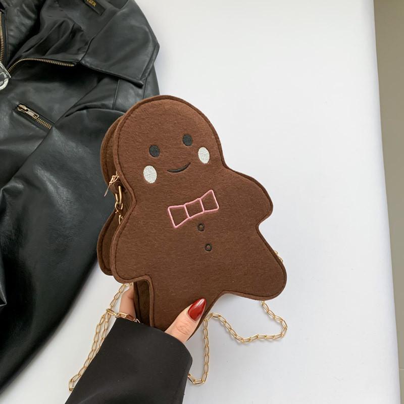 Cute Fashionable Cartoon Doll Tote Bag For Women Spring Trendy Design With Chain Shoulder Strap Available In Multiple Colors коричневий
Cute Fashionable Cartoon Doll Tote Bag For Women Spring Trendy Design With Chain Shoulder Strap Available In Multiple Colors коричневий