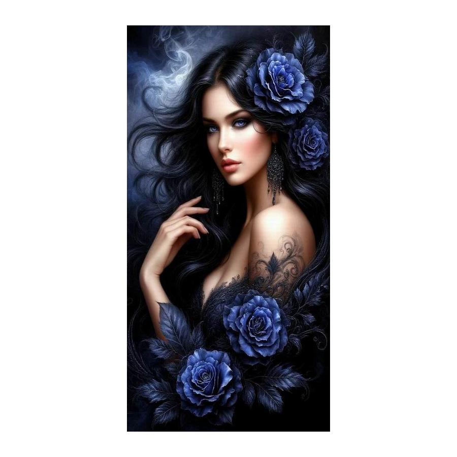 Blue Flower Woman Large Size Diamond Painting Pretty Girl Diy Full Square Round Drill Rhinestone Embroidery Mosaic Cross Stitch Kits Wall Decor Square drill 30x60cm
Blue Flower Woman Large Size Diamond Painting Pretty Girl Diy Full Square Round Drill Rhinestone Embroidery Mosaic Cross Stitch Kits Wall Decor Square drill 30x60cm