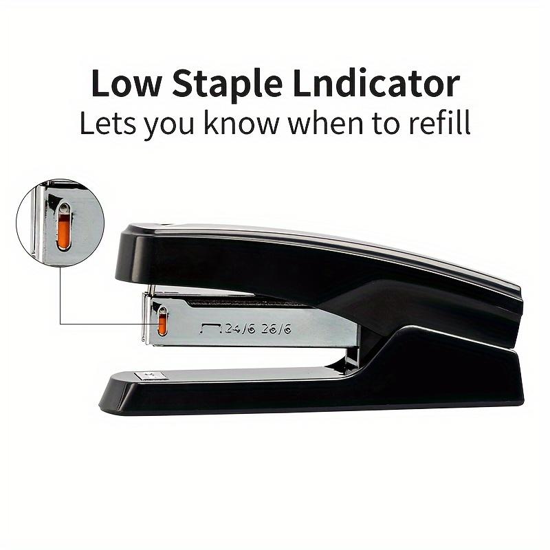 Desktop Manual Stapler, Capable of Holding 1000 Staples and Binding Up To 25 Sheets, Constructed From Various Plastics, Suitable for Office, Home чорний
Desktop Manual Stapler, Capable of Holding 1000 Staples and Binding Up To 25 Sheets, Constructed From Various Plastics, Suitable for Office, Home чорний