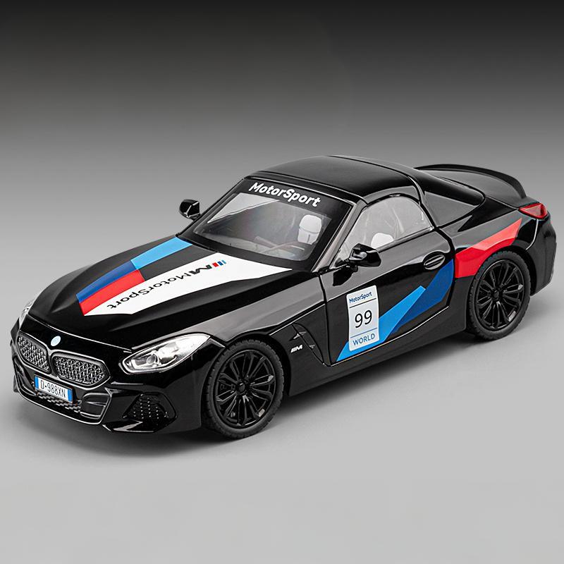 1:24 Z4 M40i Coupe Roadster Alloy Convertible Sports Car Model Diecasts Metal Racing Car Vehicles Model Simulation Kids Toy Gift чорний
1:24 Z4 M40i Coupe Roadster Alloy Convertible Sports Car Model Diecasts Metal Racing Car Vehicles Model Simulation Kids Toy Gift чорний