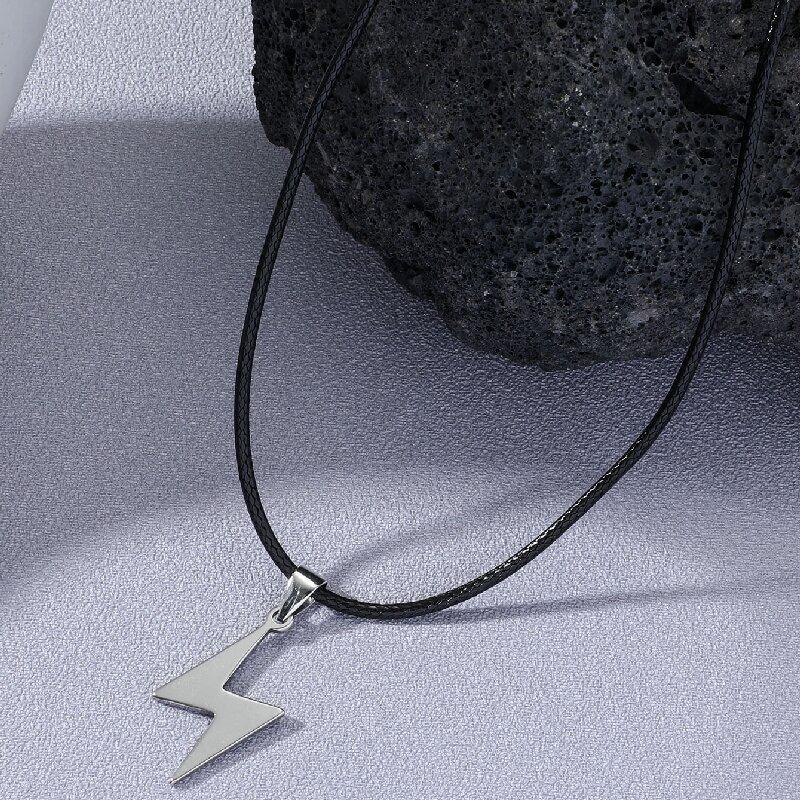 Lightning Bolt Pendant Choker for Men Women, Stainless Steel Hip Hop Necklace, Edgy Streetwear Layered Jewelry Gift
Lightning Bolt Pendant Choker for Men Women, Stainless Steel Hip Hop Necklace, Edgy Streetwear Layered Jewelry Gift