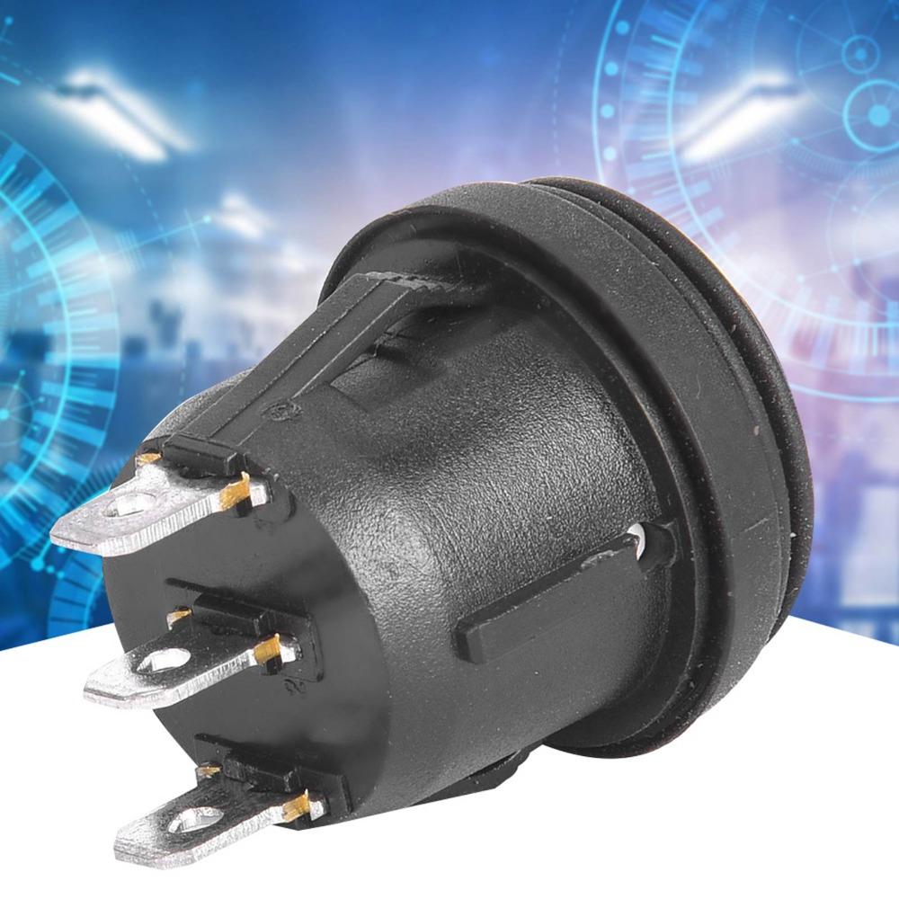 5PCS Durable Black Color Rocker Switch 3 Position 10A 125V SPDT Switch 3 Pin 6A 250V Round Rocker Switch Car Boat Black
5PCS Durable Black Color Rocker Switch 3 Position 10A 125V SPDT Switch 3 Pin 6A 250V Round Rocker Switch Car Boat Black