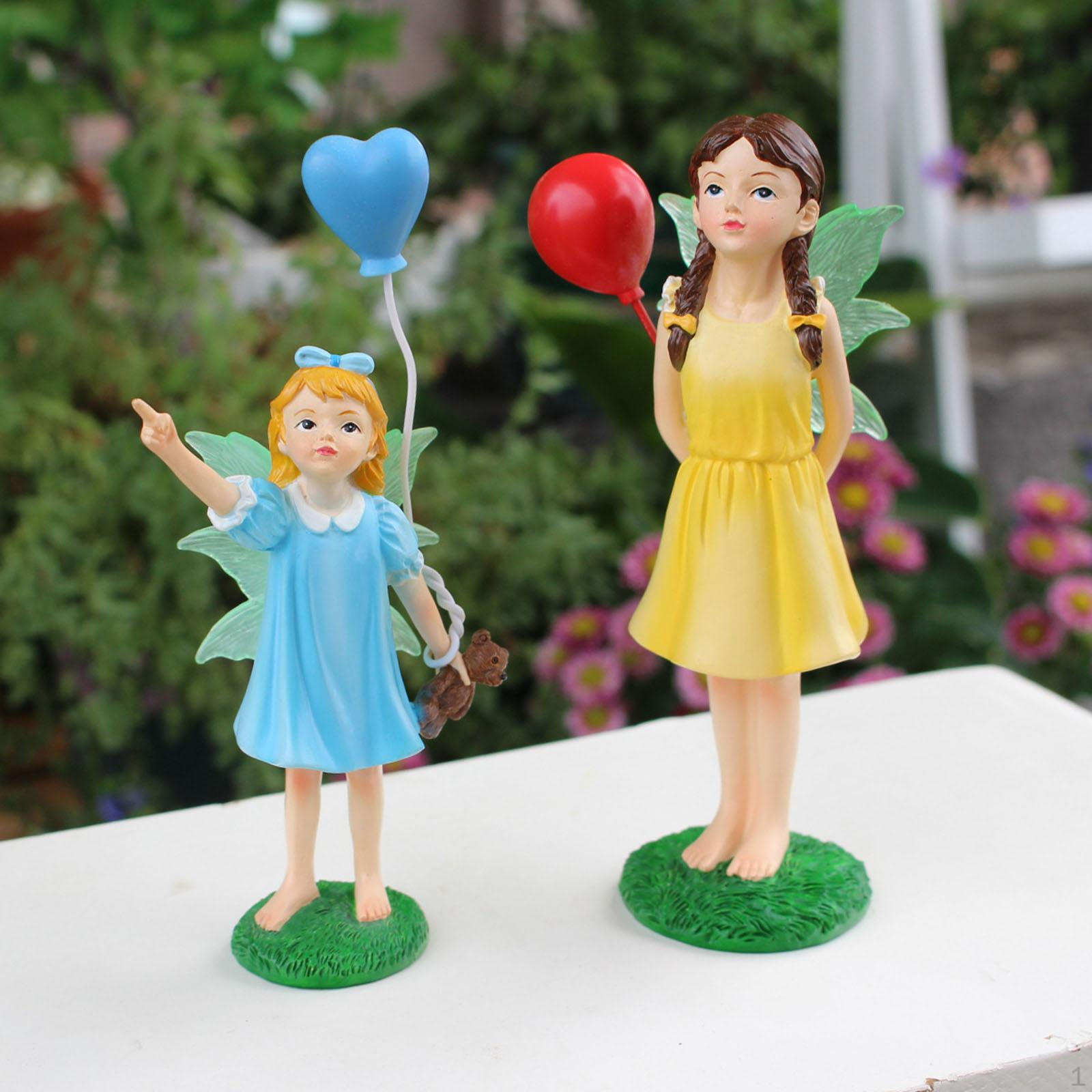 2Pcs Mini Fairy Garden Statues with Luminous Wing Tiny Resin Girl Sculpture for Indoor and Outdoor
2Pcs Mini Fairy Garden Statues with Luminous Wing Tiny Resin Girl Sculpture for Indoor and Outdoor