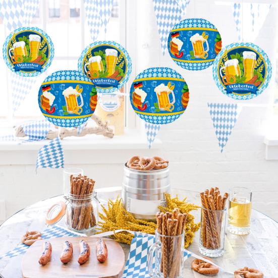 Oktoberfest Hanging Paper Lantern Decoration German Bavarian Beer Festival Round B
Oktoberfest Hanging Paper Lantern Decoration German Bavarian Beer Festival Round B
