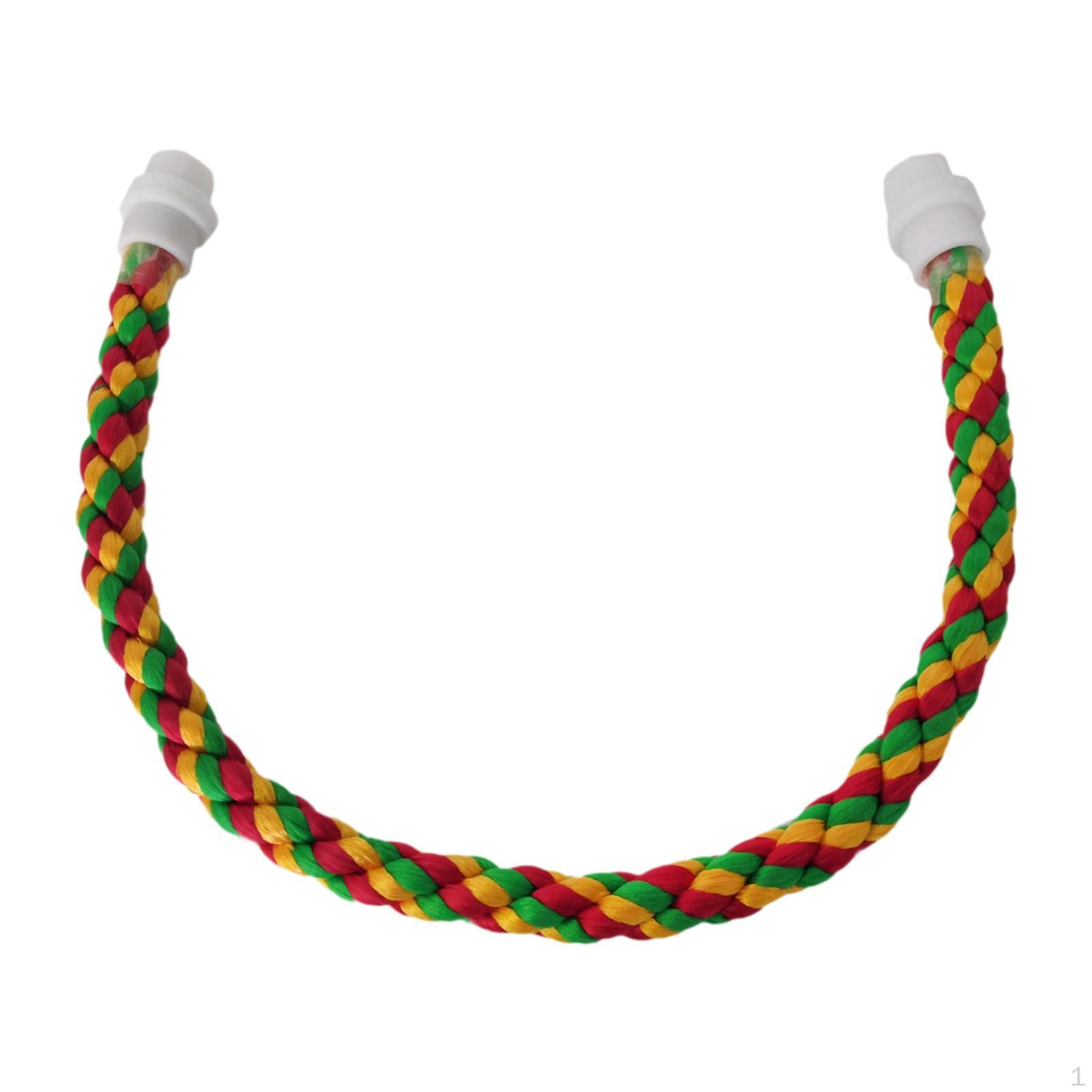 Игрушка для клетки с хлопковой веревкой, жердочка для лазанья для волнистых попугаев и корелл 55cm
Игрушка для клетки с хлопковой веревкой, жердочка для лазанья для волнистых попугаев и корелл 55cm