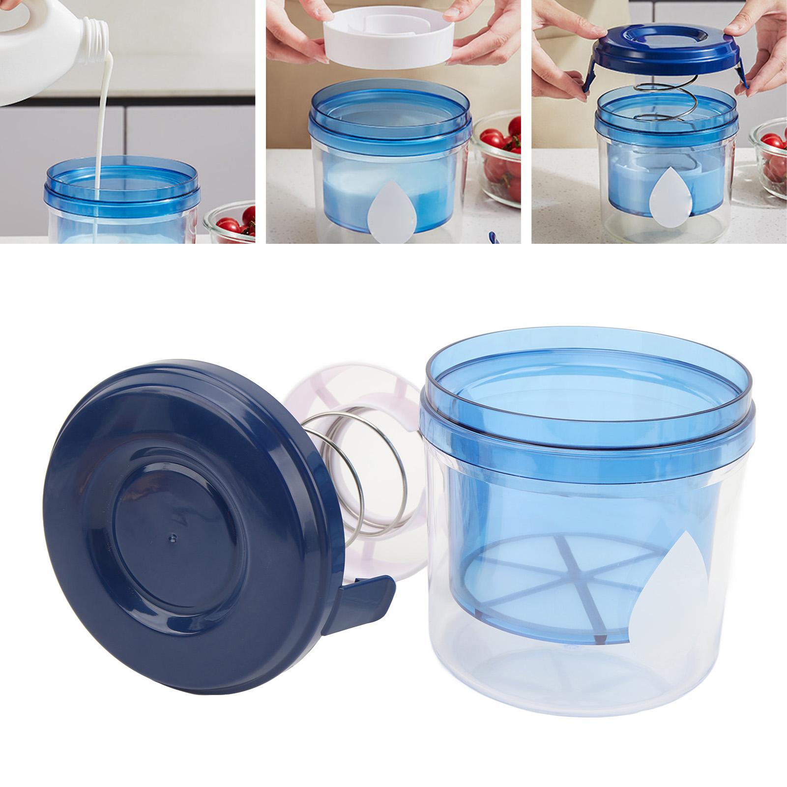 Yogurt Cheese Maker Thick Greek Yogurt Whey Separator Reusable Nut Soybean Milk Strainer for Home Kitchen
Yogurt Cheese Maker Thick Greek Yogurt Whey Separator Reusable Nut Soybean Milk Strainer for Home Kitchen