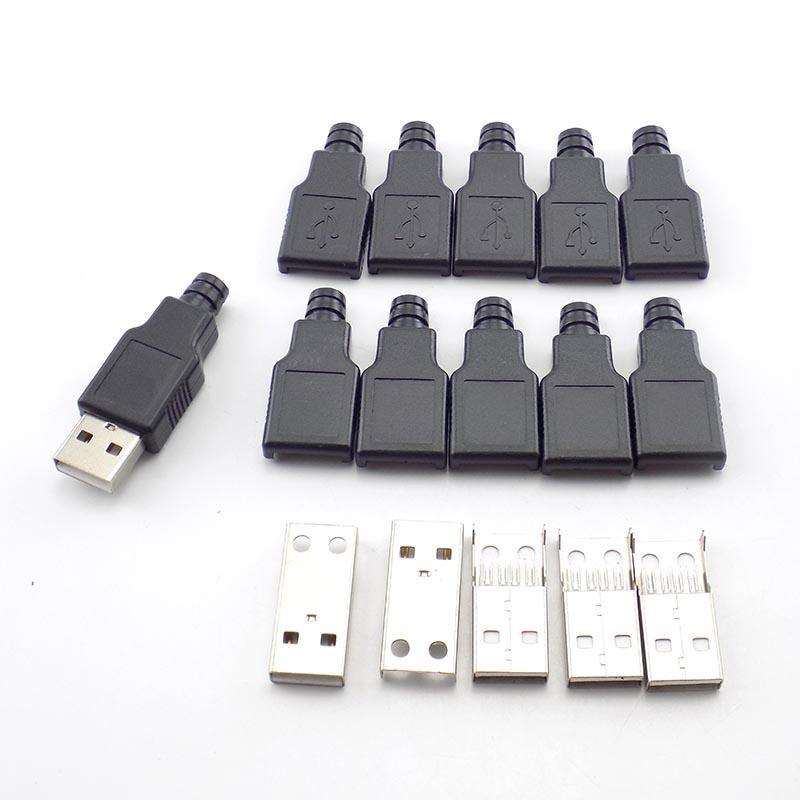 10 шт. 3 в 1 Тип A Гніздо Штекер Mirco USB 2.0 Роз єм 4-контактний Штекер Чорна пластикова кришка DIY Роз єми Тип-A Комплекти 10pcs USB male
10 шт. 3 в 1 Тип A Гніздо Штекер Mirco USB 2.0 Роз єм 4-контактний Штекер Чорна пластикова кришка DIY Роз єми Тип-A Комплекти 10pcs USB male