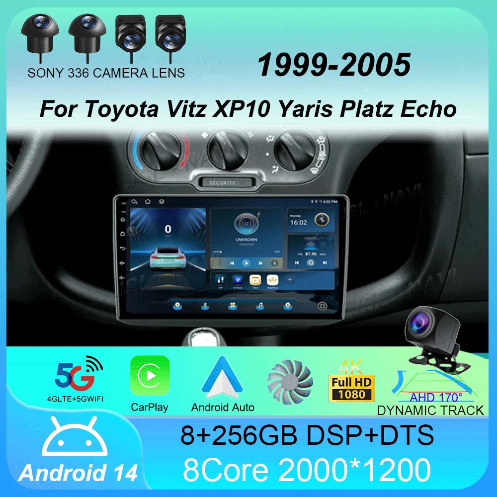 Android 14 Car Radio Multimedia For Toyota Vitz XP10 Yaris Platz Echo 1999-2005 Stereo Auto Carplay Autoradio GPS Navigation DSP
Android 14 Car Radio Multimedia For Toyota Vitz XP10 Yaris Platz Echo 1999-2005 Stereo Auto Carplay Autoradio GPS Navigation DSP