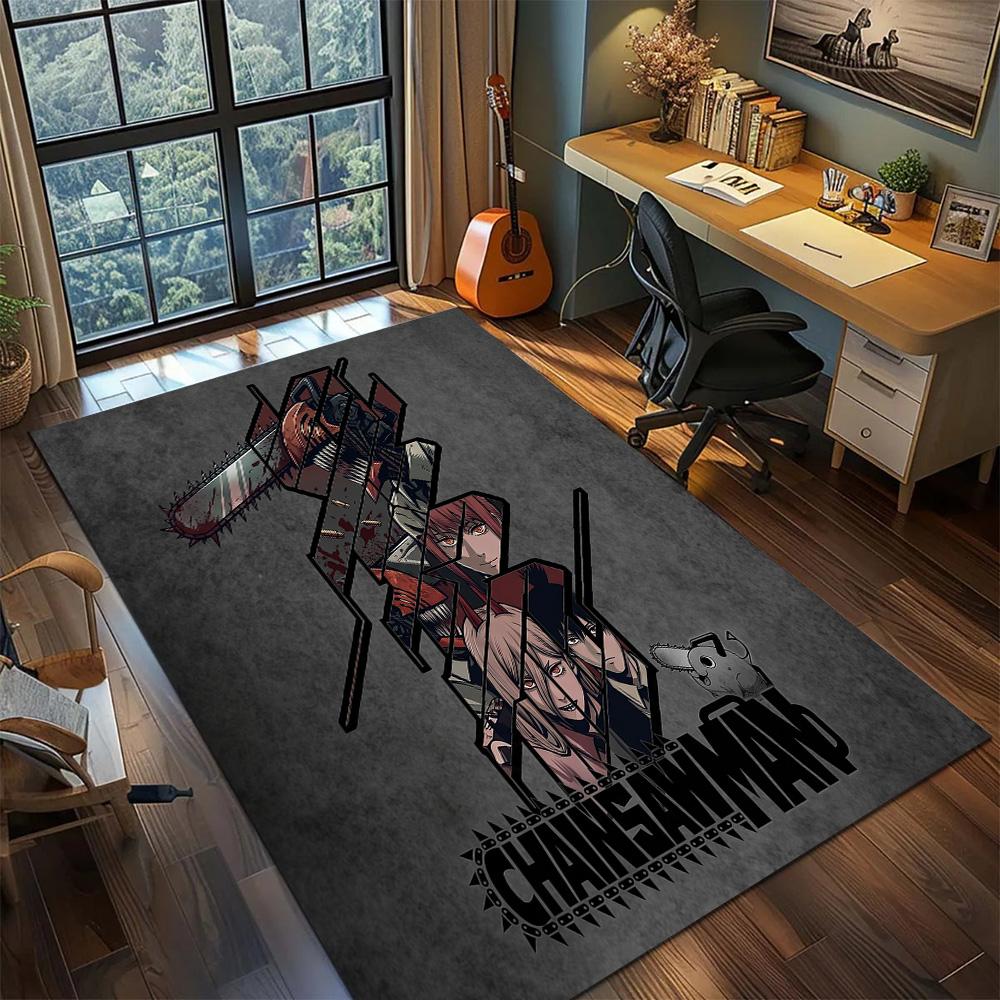 Chainsaw Man Carpet Floor Mat Large Area Washable Non Slip Gamer Bedroom Home Room Decor YUN6512 60x90cm
Chainsaw Man Carpet Floor Mat Large Area Washable Non Slip Gamer Bedroom Home Room Decor YUN6512 60x90cm