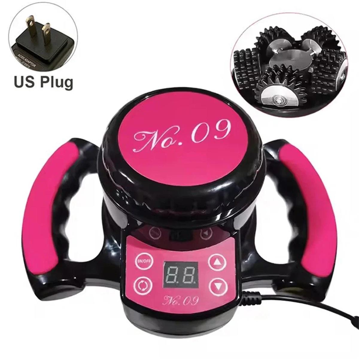 New handheld fitness roller with 360-degree vibration massager to relieve muscle tension, enhance buttocks shape, build figure and lose weight. US PLUG
New handheld fitness roller with 360-degree vibration massager to relieve muscle tension, enhance buttocks shape, build figure and lose weight. US PLUG