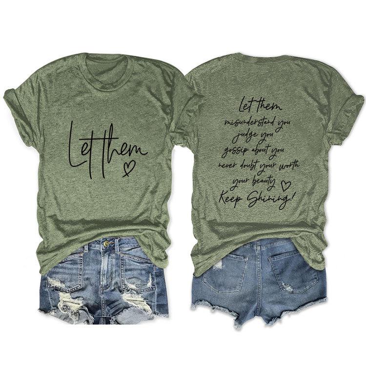 Casual front and rear printed simple short sleeves XXXL
Casual front and rear printed simple short sleeves XXXL