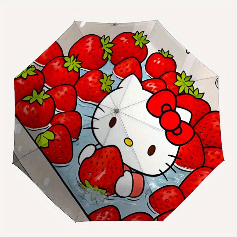 1pc Strawberry HelloKitty Automatic Folding Umbrella with 8-Rib Compact & Lightweight Design, Self-Opening/ Closing001
1pc Strawberry HelloKitty Automatic Folding Umbrella with 8-Rib Compact & Lightweight Design, Self-Opening/ Closing001
