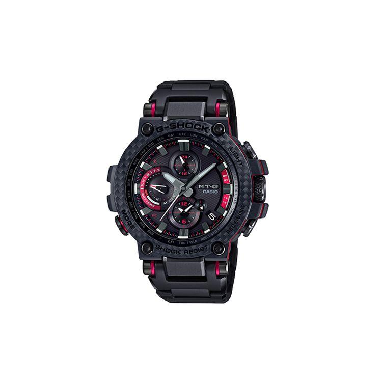 G-Shock MTG Series Protective Structure Bluetooth Connection Solar Quartz Movement Resin Strap Men watches Black MTG-B1000XBD-1APR Black Red
G-Shock MTG Series Protective Structure Bluetooth Connection Solar Quartz Movement Resin Strap Men watches Black MTG-B1000XBD-1APR Black Red