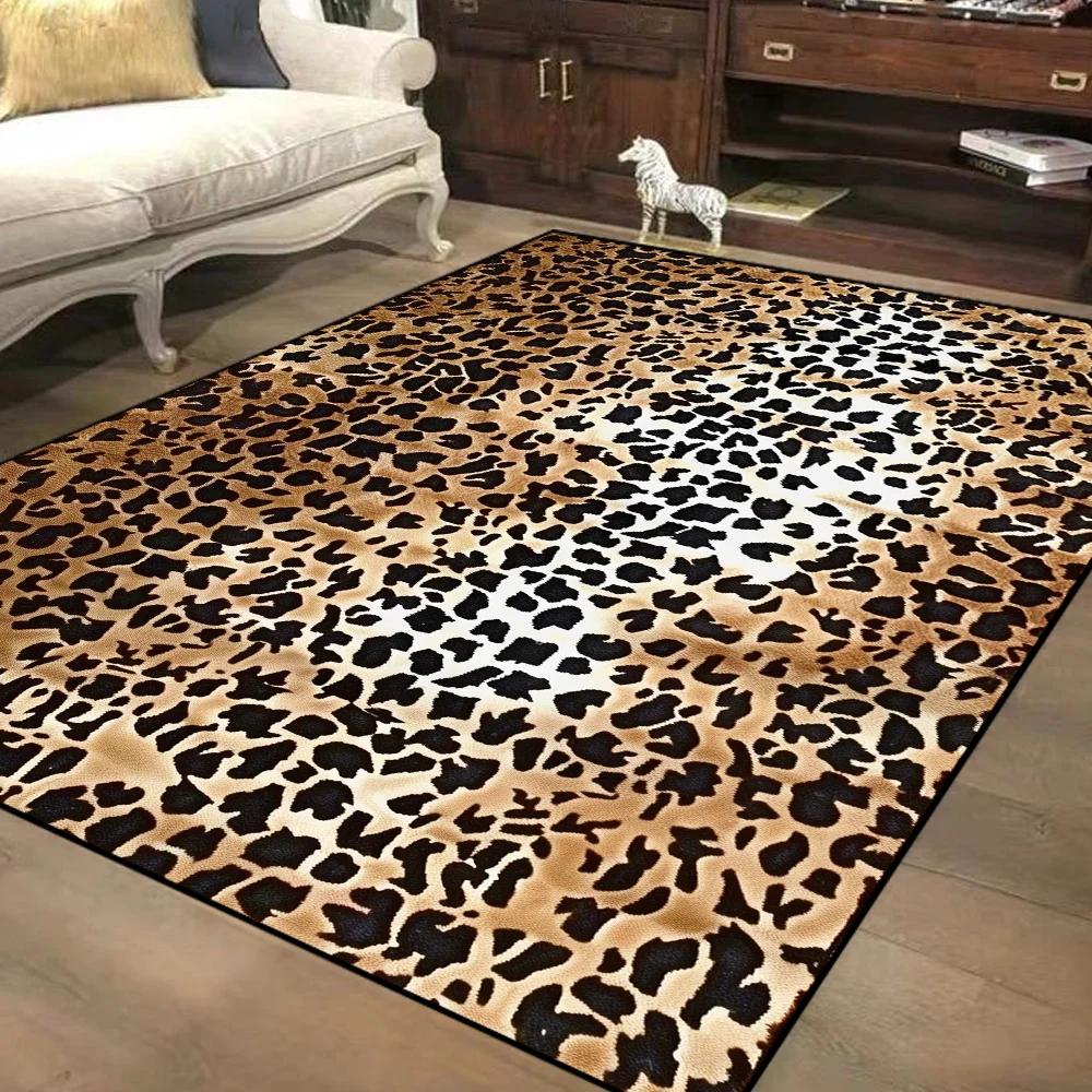 Nordic Style Leopard Decorative Rug for Living Room Large Area Soft Flannel Bedroom Carpet Non-slip Easy Cleaning Study Foot Mat 60*90cm
Nordic Style Leopard Decorative Rug for Living Room Large Area Soft Flannel Bedroom Carpet Non-slip Easy Cleaning Study Foot Mat 60*90cm
