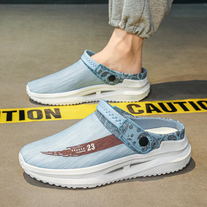 Half slippers men s summer thick-soled breathable driving non-slip dual-purpose bag head sandals men s outer wear sports without heel 44 синій
Half slippers men s summer thick-soled breathable driving non-slip dual-purpose bag head sandals men s outer wear sports without heel 44 синій