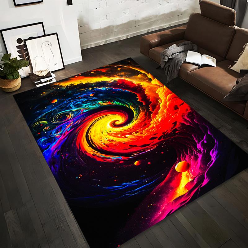 Galaxy Swirl Pattern Carpet - Vibrant Abstract Cosmic Design Rug Suitable for use as an anti-slip for living room bedroom sofas 40x60cm( 15x23in )
Galaxy Swirl Pattern Carpet - Vibrant Abstract Cosmic Design Rug Suitable for use as an anti-slip for living room bedroom sofas 40x60cm( 15x23in )