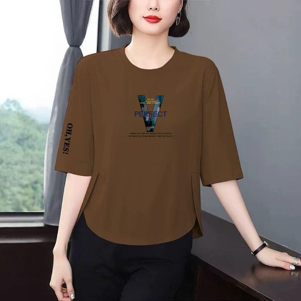 Women s Summer Seven-Sleeve Loose Slimming Top: Stylish, Versatile, and Age-Reducing. Triple Extra Large
Women s Summer Seven-Sleeve Loose Slimming Top: Stylish, Versatile, and Age-Reducing. Triple Extra Large