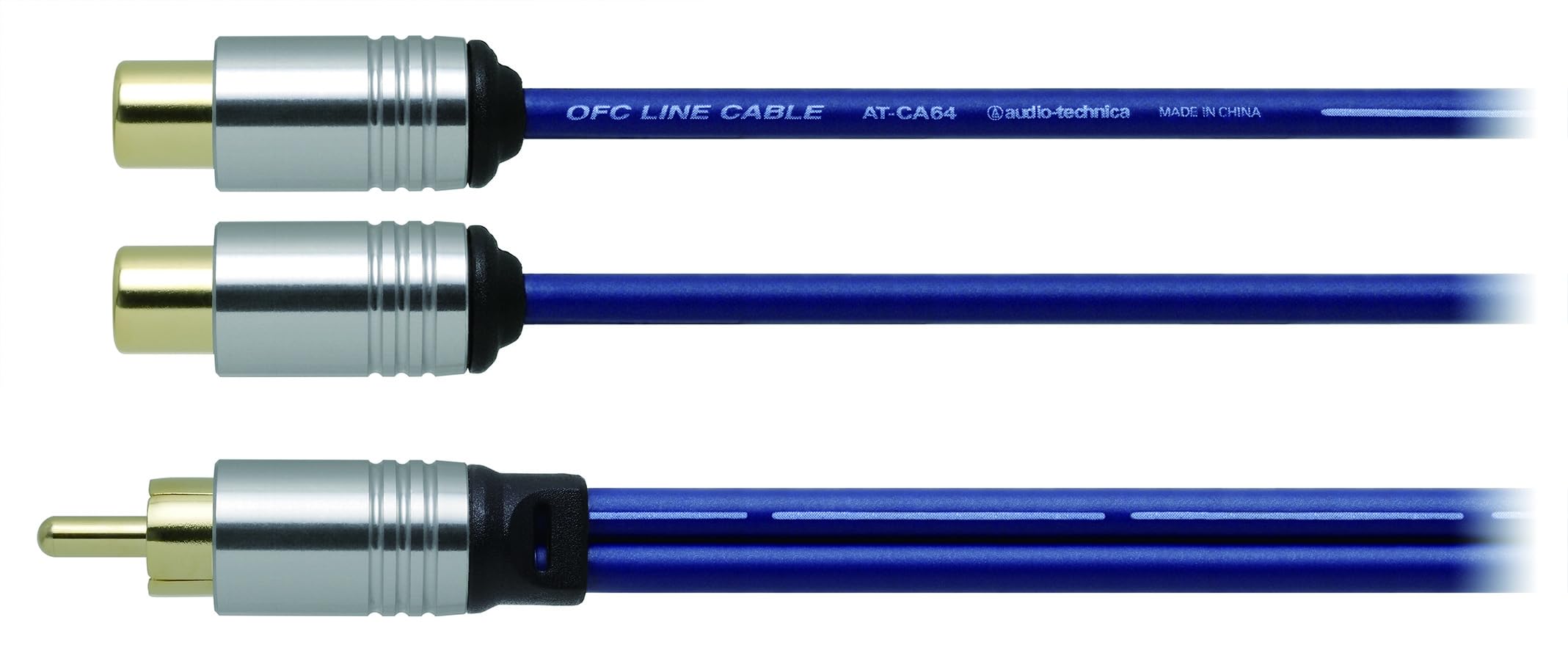Audio Technica OFC Audio Cable RCA for Automotive Heat Resistant Shield Noise Resistant Small Plug Y Type Male 1 Female 2 AT-CA64J2 90℃ 0.3m синій
Audio Technica OFC Audio Cable RCA for Automotive Heat Resistant Shield Noise Resistant Small Plug Y Type Male 1 Female 2 AT-CA64J2 90℃ 0.3m синій