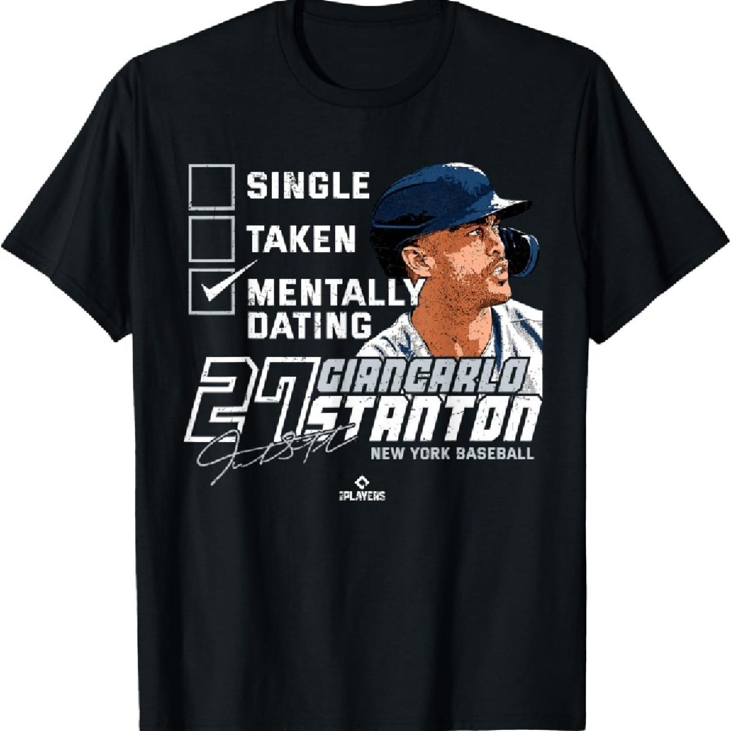 Mentally Dating Giancarlo Stanton New York MLBPA T-Shirt XXXXXL чорний
Mentally Dating Giancarlo Stanton New York MLBPA T-Shirt XXXXXL чорний