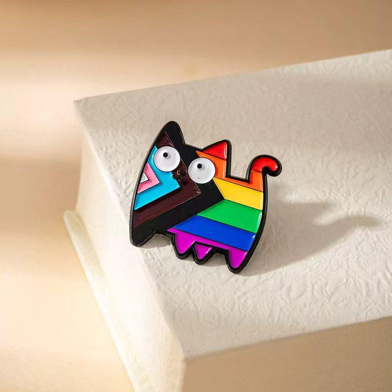 Creative Rainbow Series Enamel Brooch Set: Alloy Commemorative Badges for Clothing and Backpacks
Creative Rainbow Series Enamel Brooch Set: Alloy Commemorative Badges for Clothing and Backpacks