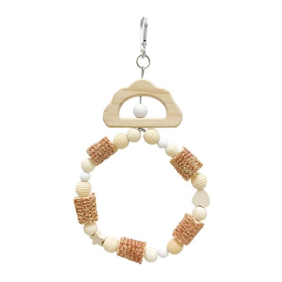 Wooden Parrot Swing Hanging Bird Perch Bird Chew Toy Birdcage Pet Accessory for Cockatiels Lovebirds Budgerigars A
Wooden Parrot Swing Hanging Bird Perch Bird Chew Toy Birdcage Pet Accessory for Cockatiels Lovebirds Budgerigars A
