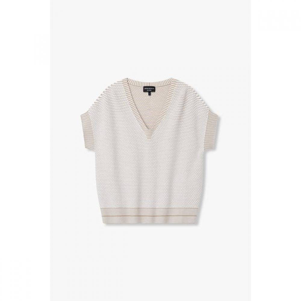 Emporio Armani 26 S S Women S Mix Stitch Over Fit Knit A526128507 M
Emporio Armani 26 S S Women S Mix Stitch Over Fit Knit A526128507 M
