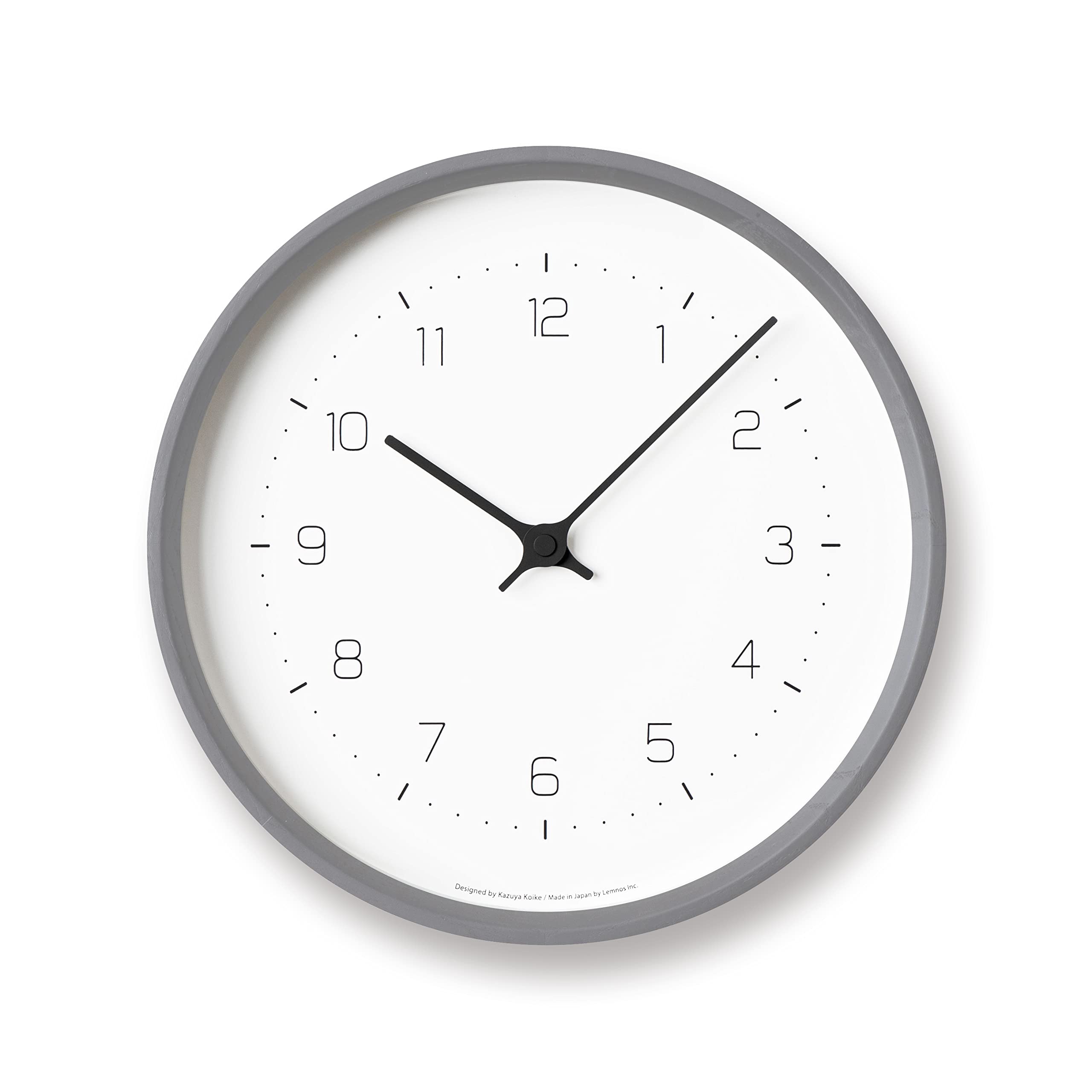 Lemnos Wall Clock Analog Wooden Frame NEUT Wall Clock Natural Color Wood Gray Neut Wall Clock GY Lemnos KK22-09
Lemnos Wall Clock Analog Wooden Frame NEUT Wall Clock Natural Color Wood Gray Neut Wall Clock GY Lemnos KK22-09