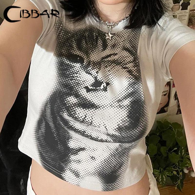 Harajuku Animal print short top basic white with short sleeves round neck women s T-shirt casual slim women t-shirts y2k Vintage S білий
Harajuku Animal print short top basic white with short sleeves round neck women s T-shirt casual slim women t-shirts y2k Vintage S білий