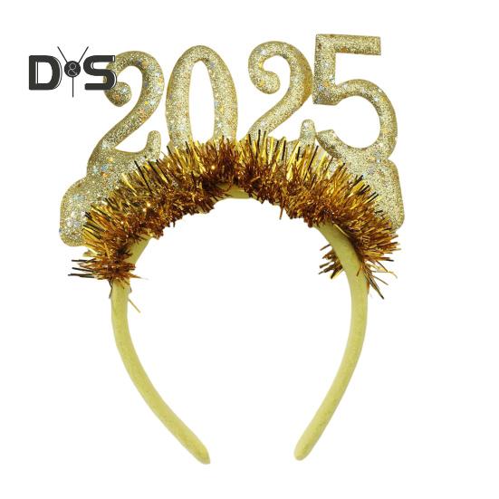 2025 Повязка на голову Блестящий блеск Новогодние праздники Музыкальные фестивали Легкий обруч для волос Аксессуар для волос золотистый
2025 Повязка на голову Блестящий блеск Новогодние праздники Музыкальные фестивали Легкий обруч для волос Аксессуар для волос золотистый