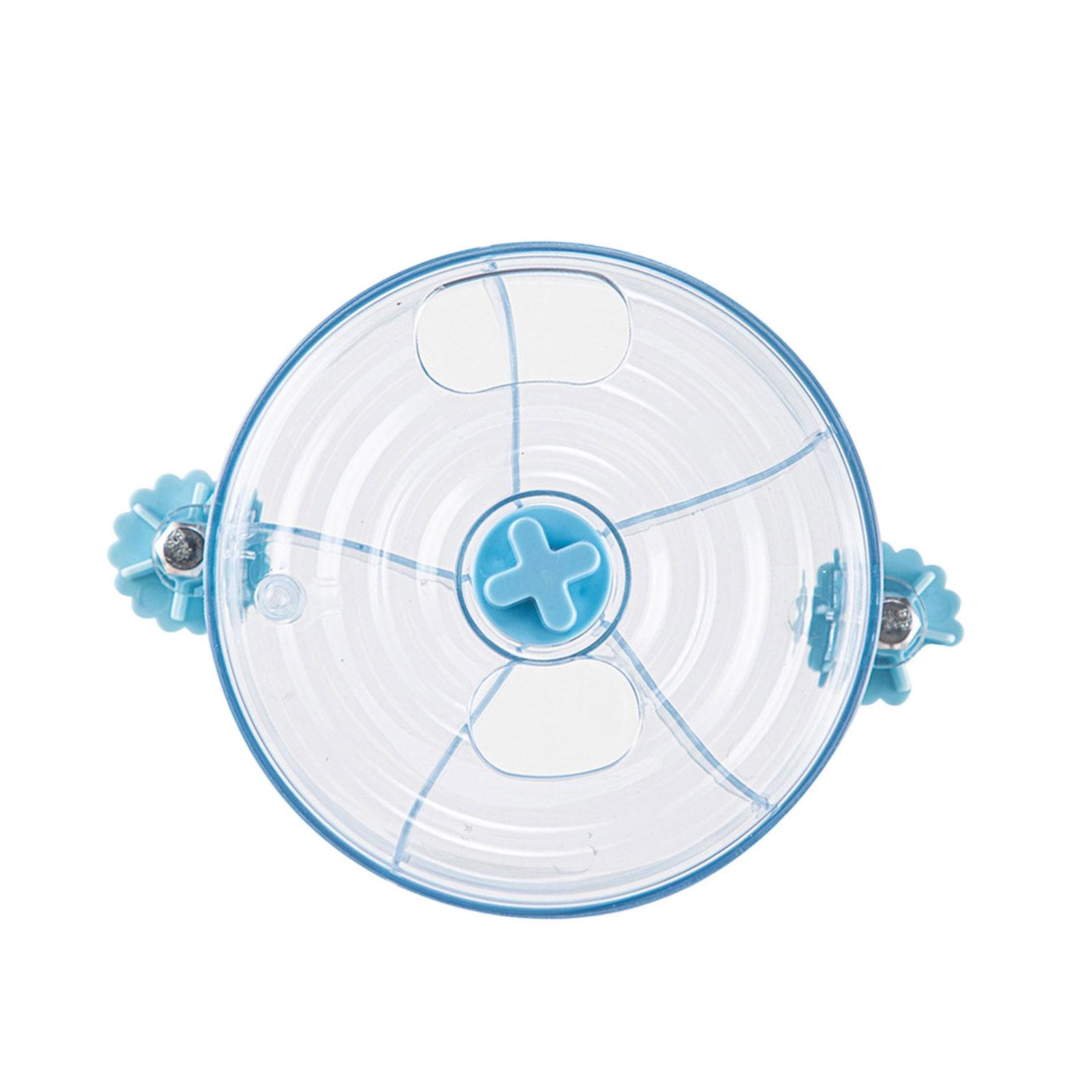 Interactive Bird Feeder Training Wheel for Parrots Conure Foraging Feeding Toy Clear Food Holder Ball Cage Accessories синій
Interactive Bird Feeder Training Wheel for Parrots Conure Foraging Feeding Toy Clear Food Holder Ball Cage Accessories синій