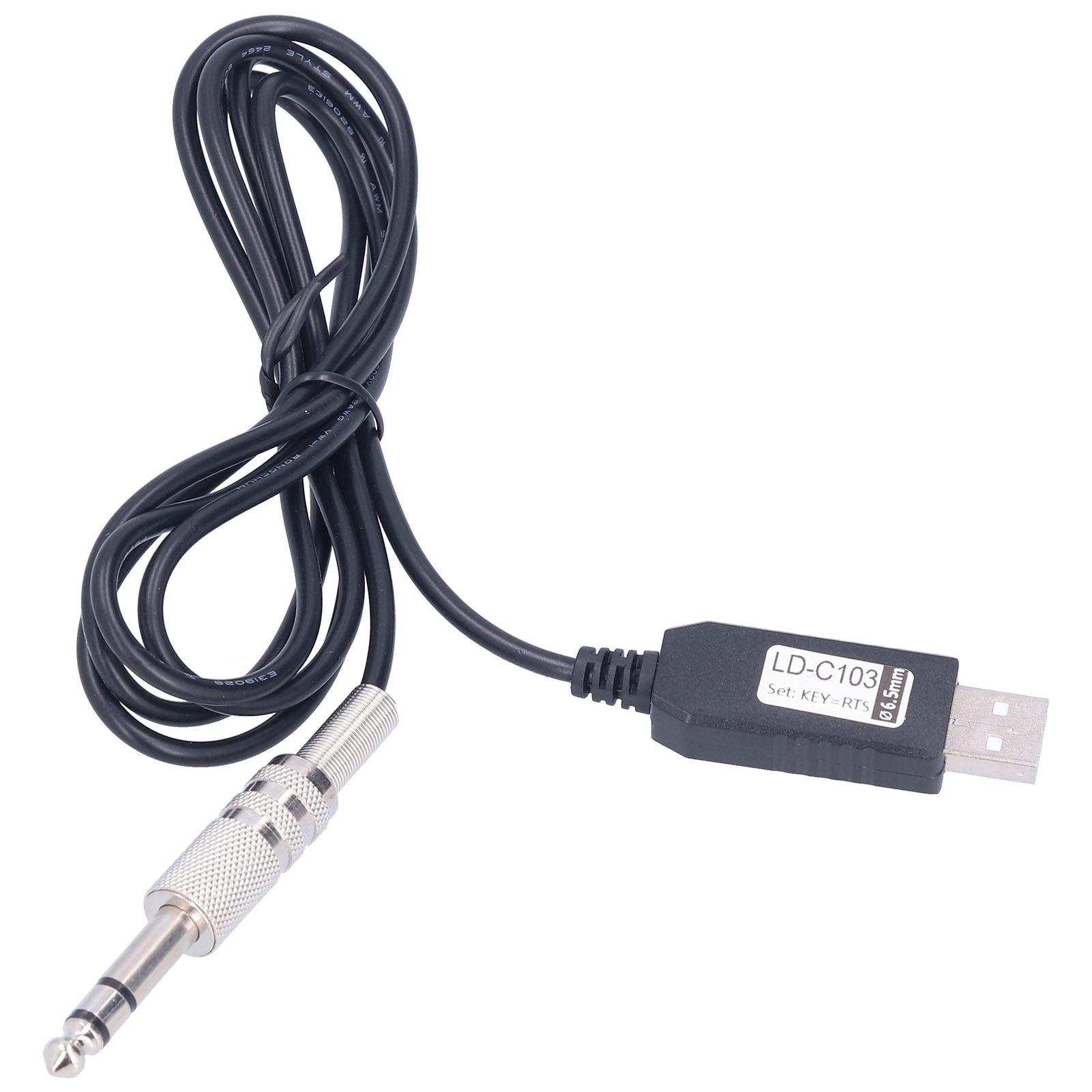 Radio Cable USB Interface Radio Code Transmission Equipment Connection Line for CwType
Radio Cable USB Interface Radio Code Transmission Equipment Connection Line for CwType