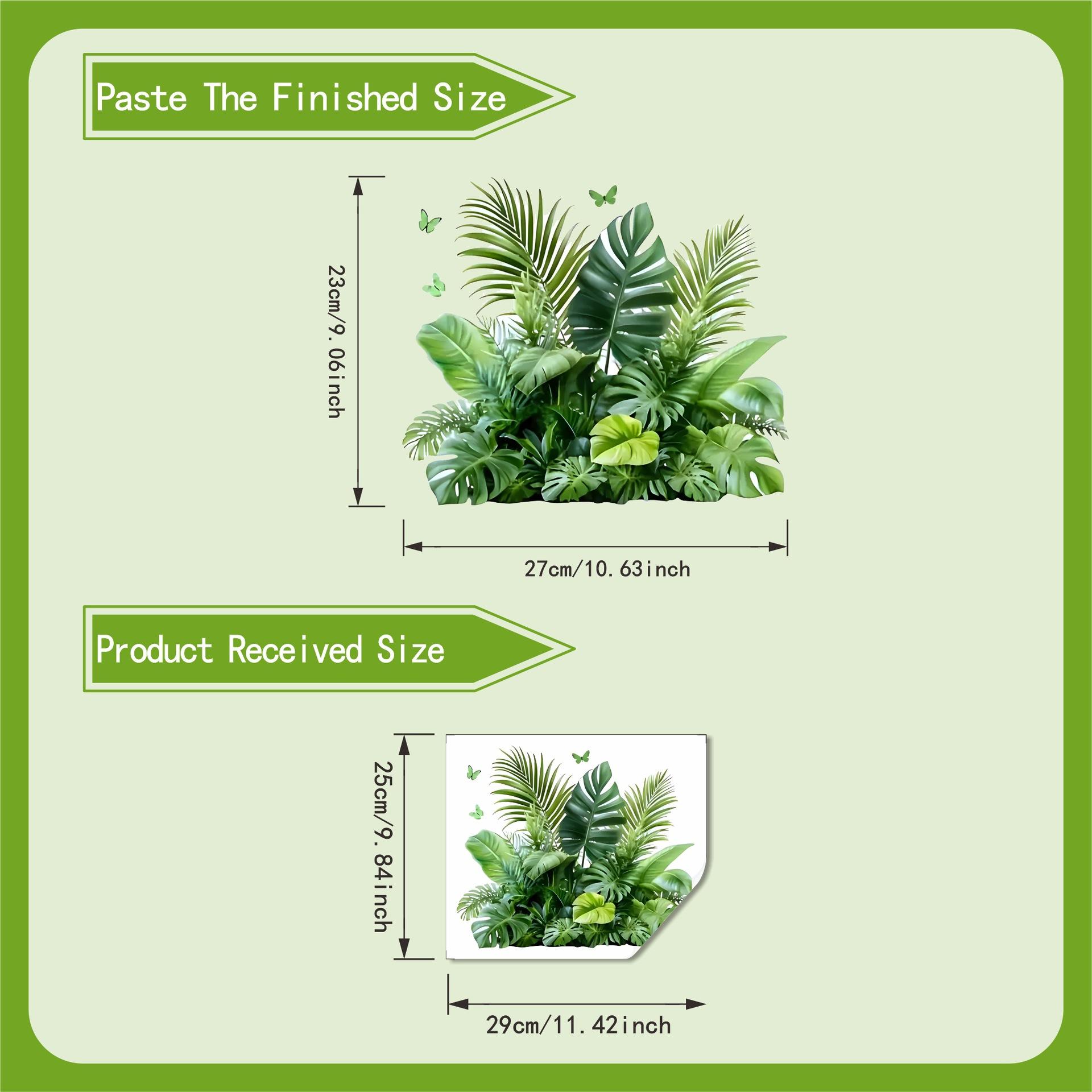 Tropical Monstera Palm Leaf Static Cling Window Sticker No Glue Glass Decor 25x29cm
Tropical Monstera Palm Leaf Static Cling Window Sticker No Glue Glass Decor 25x29cm