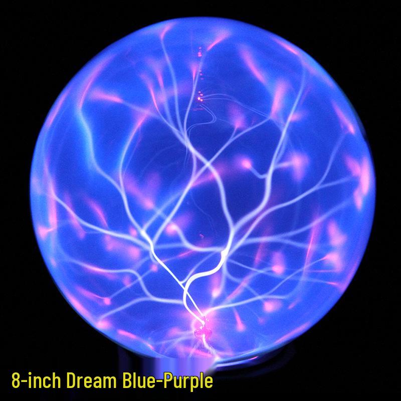 Voice-Controlled Magic Electrostatic Lightning Glow Ball Lamp
Voice-Controlled Magic Electrostatic Lightning Glow Ball Lamp