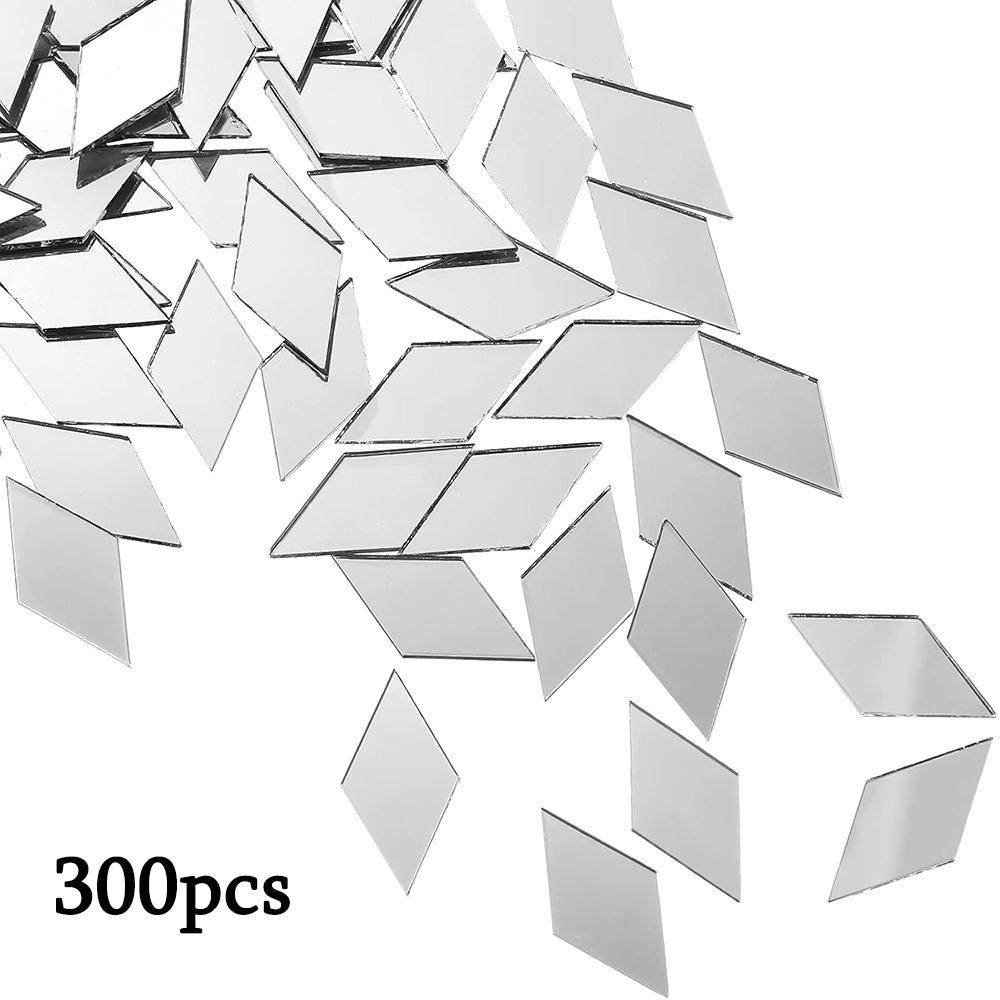 300pcs Diamond Shape Mirror Pieces Small Rhombus Mirror Mosaic Tiles Art Wall Door Home Decoration Self Adhesive Disco Mirror Mosaic Tiles 300pcs
300pcs Diamond Shape Mirror Pieces Small Rhombus Mirror Mosaic Tiles Art Wall Door Home Decoration Self Adhesive Disco Mirror Mosaic Tiles 300pcs