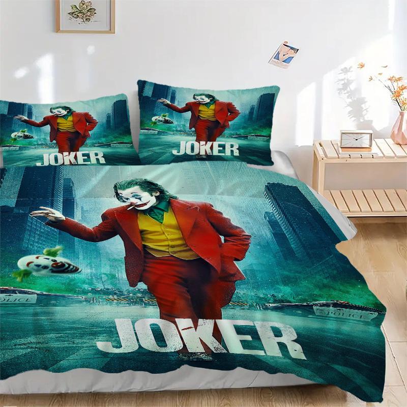 Joker: Chaos in the City Bedding Set Comforter Cover Gift for Bedroom,Includes 1 Cover and 2 Pillowcases, No InsertB435 135x200cm
Joker: Chaos in the City Bedding Set Comforter Cover Gift for Bedroom,Includes 1 Cover and 2 Pillowcases, No InsertB435 135x200cm