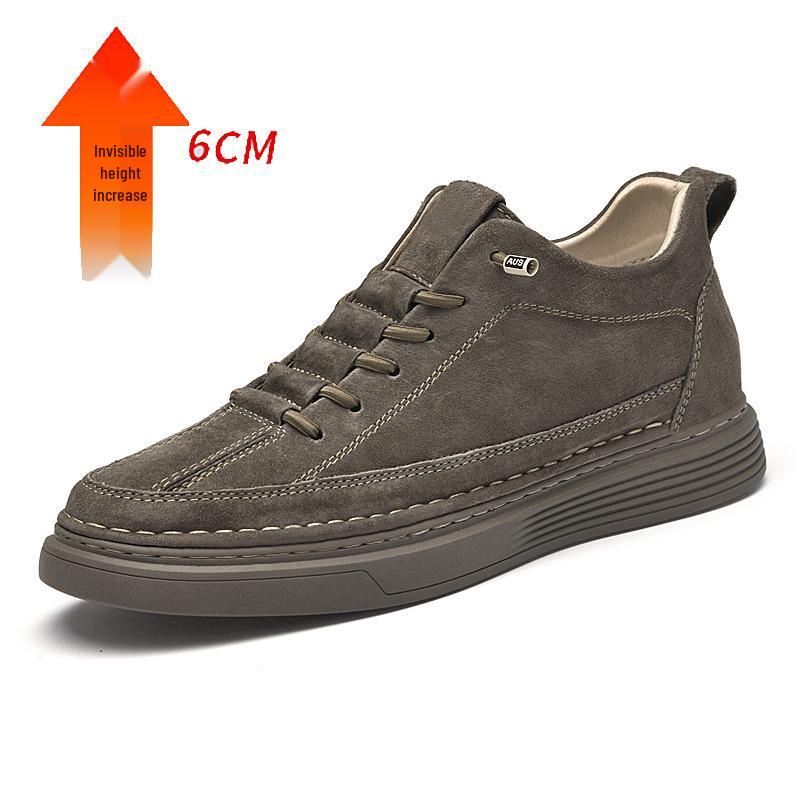 Men s Retro Suede Hidden Height Increasing Mid-Top Breathable Shoes (6cm Elevation) 40
Men s Retro Suede Hidden Height Increasing Mid-Top Breathable Shoes (6cm Elevation) 40