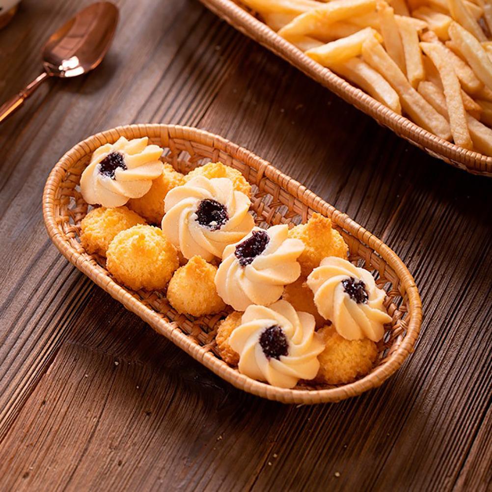 Плетеный контейнер для хранения ручной работы, корзина для фруктов, корзина для хранения закусок для дома, пикника на открытом воздухе
Плетеный контейнер для хранения ручной работы, корзина для фруктов, корзина для хранения закусок для дома, пикника на открытом воздухе