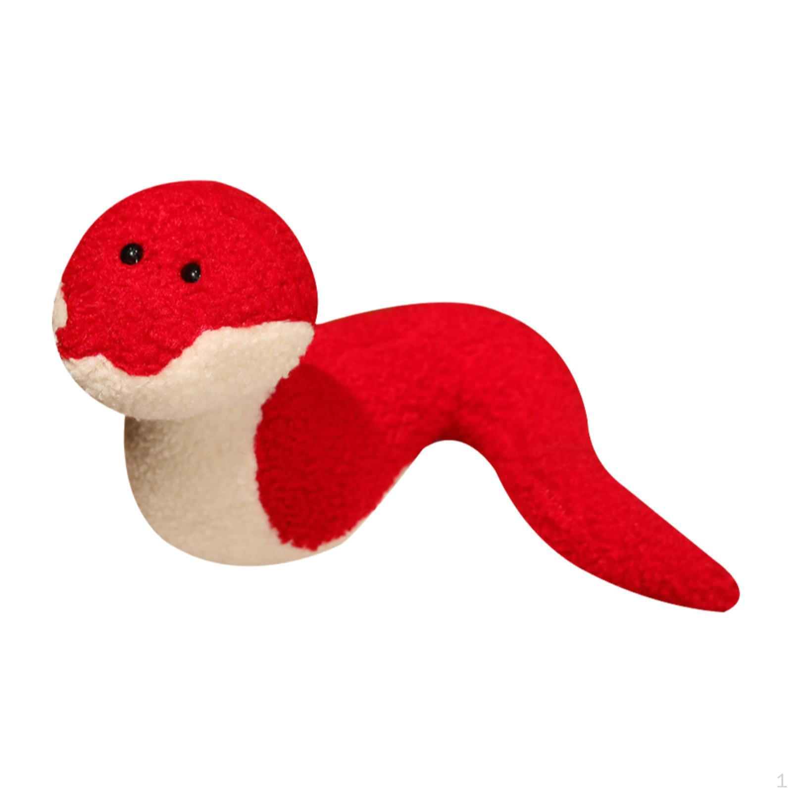 Мягкая плюшевая игрушка змея плюшевый подарок на праздник Китайский год спальня красный
Мягкая плюшевая игрушка змея плюшевый подарок на праздник Китайский год спальня красный