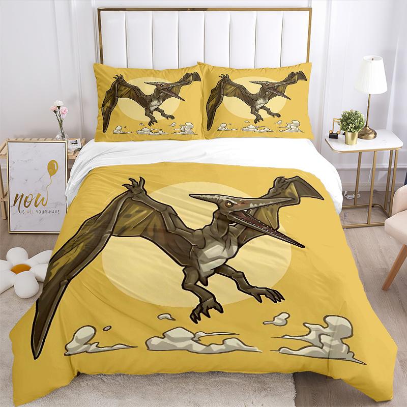 3pcs Pterodactyl in Flight Print Cover Set Ultra Soft, Breathable, and Comfortable Bedding with Stylish Design for Bedroom and 155x200cm
3pcs Pterodactyl in Flight Print Cover Set Ultra Soft, Breathable, and Comfortable Bedding with Stylish Design for Bedroom and 155x200cm