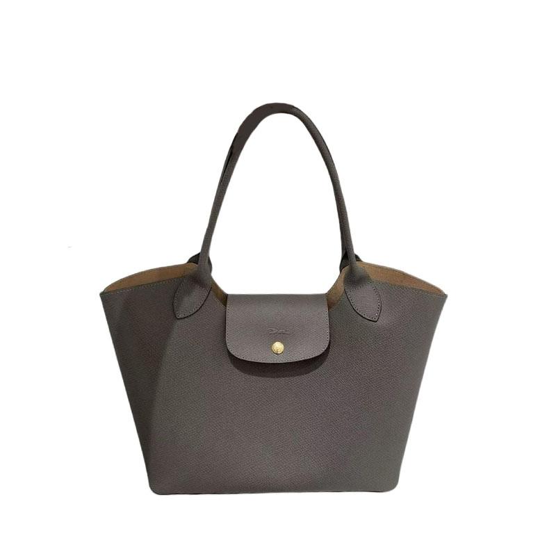 Longchamp Épure Logo Snap Closure Leather Tote Shoulder Bag Large Women Tote Bags Dove-Gray 10346HYZP55 Basic Set (Bag+Dust Bag)
Longchamp Épure Logo Snap Closure Leather Tote Shoulder Bag Large Women Tote Bags Dove-Gray 10346HYZP55 Basic Set (Bag+Dust Bag)