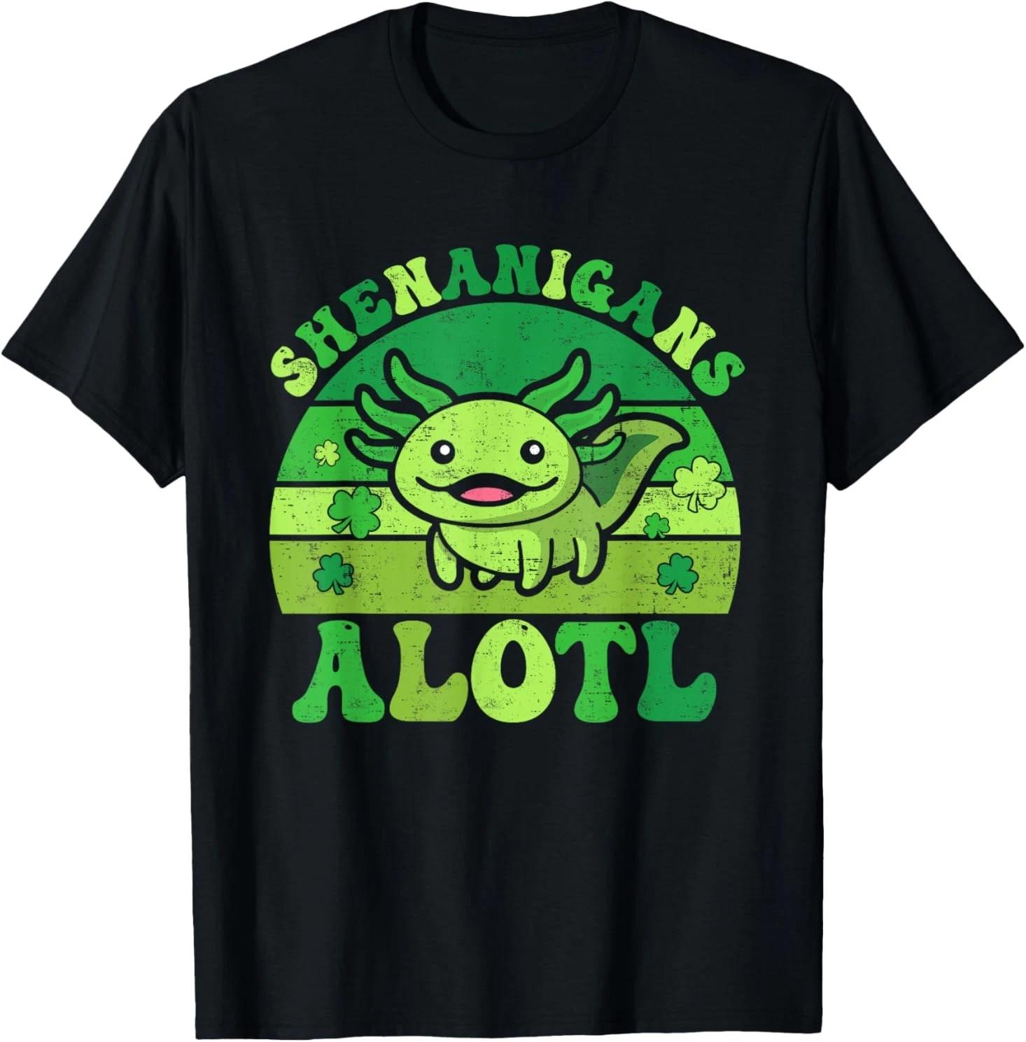 Axolotl St Patricks Day Alotl Shenanigans Girls Kids T-Shirt 160
Axolotl St Patricks Day Alotl Shenanigans Girls Kids T-Shirt 160