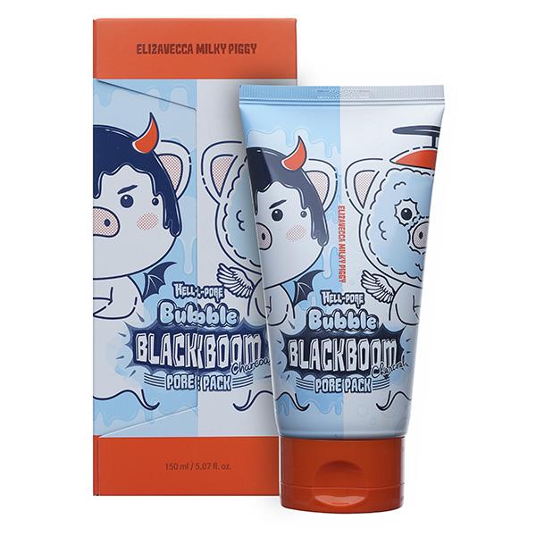 Elizavecca Milky PiggyHell-Pore Bubble Blackboom Pore Pack Черная кислородная маска для очищения пор 150мл
Elizavecca Milky PiggyHell-Pore Bubble Blackboom Pore Pack Черная кислородная маска для очищения пор 150мл