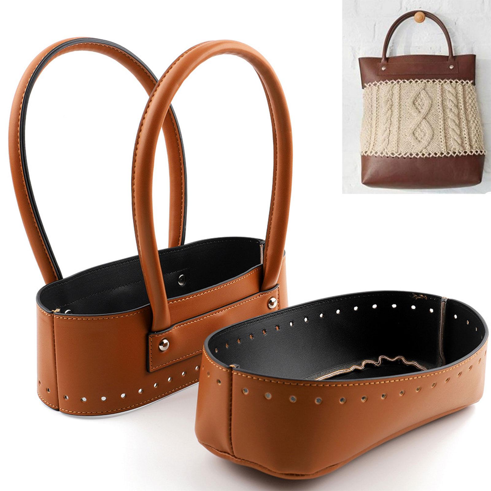 Bag Making Set PU Leather Bag Bottoms Fashion Bag Handle Making Handmade Bag Accessories for Knitting Crochet Handbag коричневий
Bag Making Set PU Leather Bag Bottoms Fashion Bag Handle Making Handmade Bag Accessories for Knitting Crochet Handbag коричневий