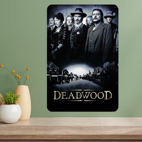 Deadwood Classic TV Show Metal Poster Sign 20x30cm(7.8x11.8inch)
Deadwood Classic TV Show Metal Poster Sign 20x30cm(7.8x11.8inch)