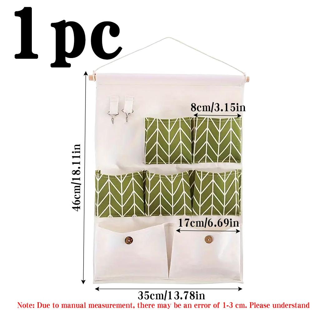 Подвесные холщовые сумки для хранения, Многослойные карманы для ключей, пультов дистанционного управления и различных мелочей - Экономичные, Многофункциональные
Подвесные холщовые сумки для хранения, Многослойные карманы для ключей, пультов дистанционного управления и различных мелочей - Экономичные, Многофункциональные